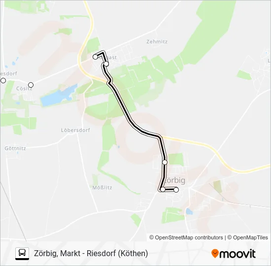 Автобус 491: карта маршрута