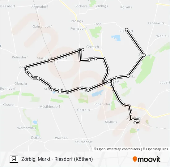 Автобус 491: карта маршрута