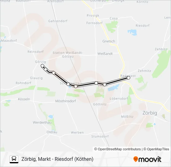 Автобус 491: карта маршрута
