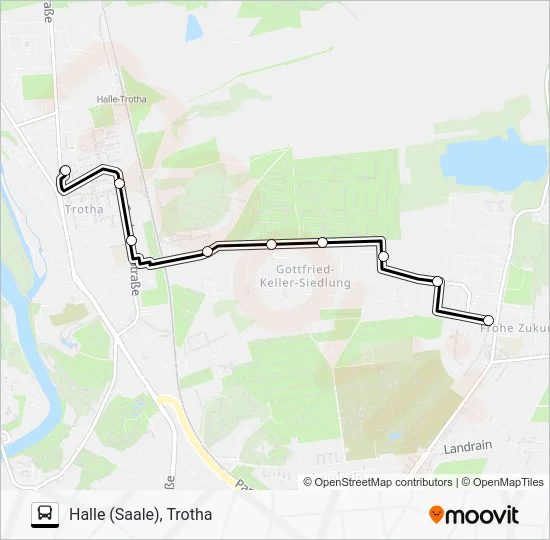 Автобус 25: карта маршрута