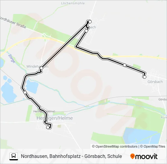 Автобус 21: карта маршрута