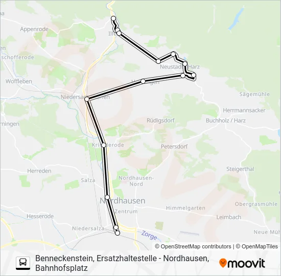 Автобус 23: карта маршрута