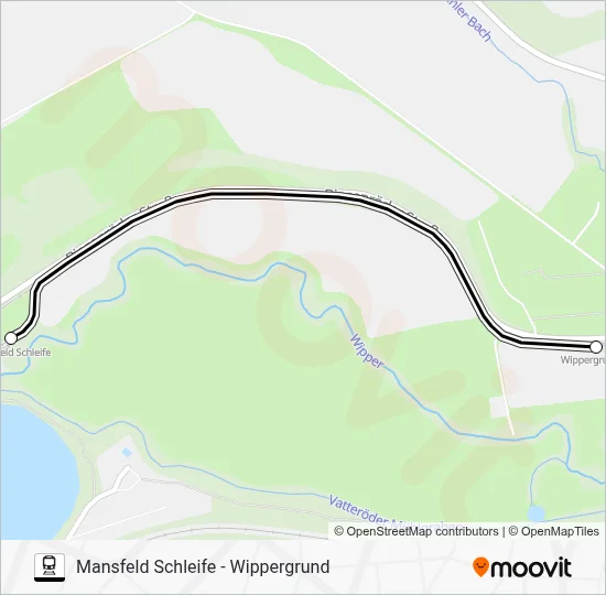 PE Train Line Map