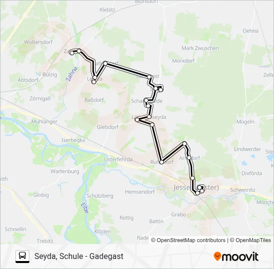 360 Bus Line Map