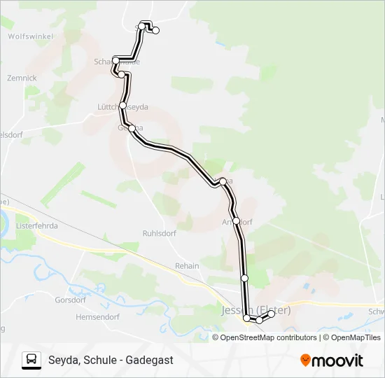 360 Bus Line Map