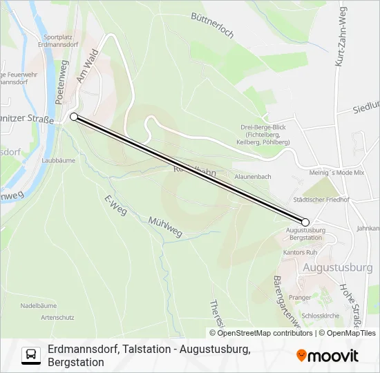 Buslinie DSB Karte