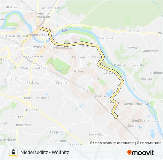 6 Light Rail Line Map