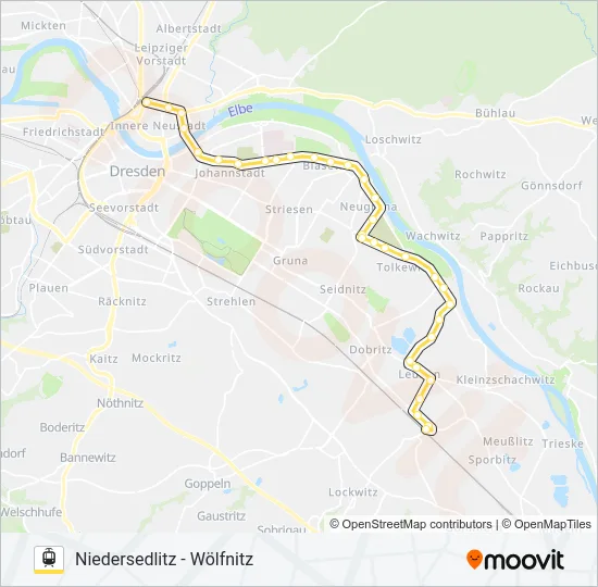 6 Light Rail Line Map
