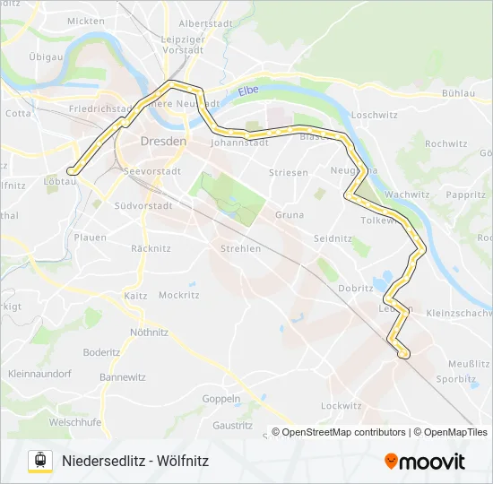 6 Light Rail Line Map