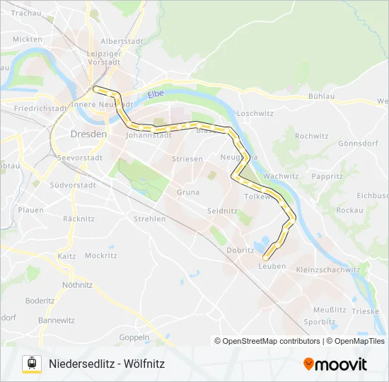 6 Light Rail Line Map