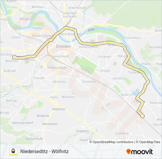 6 Light Rail Line Map