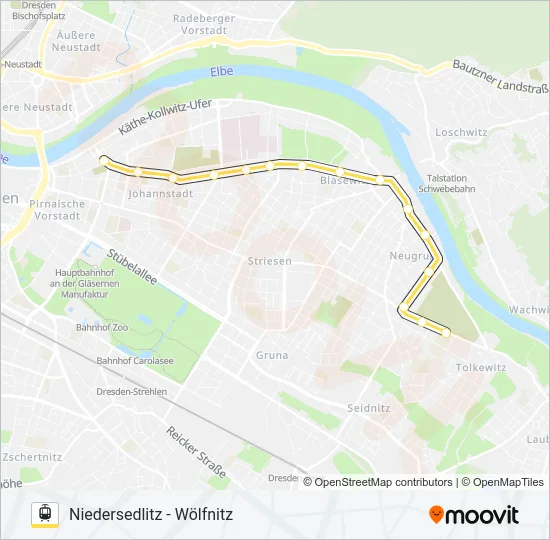 6 Light Rail Line Map