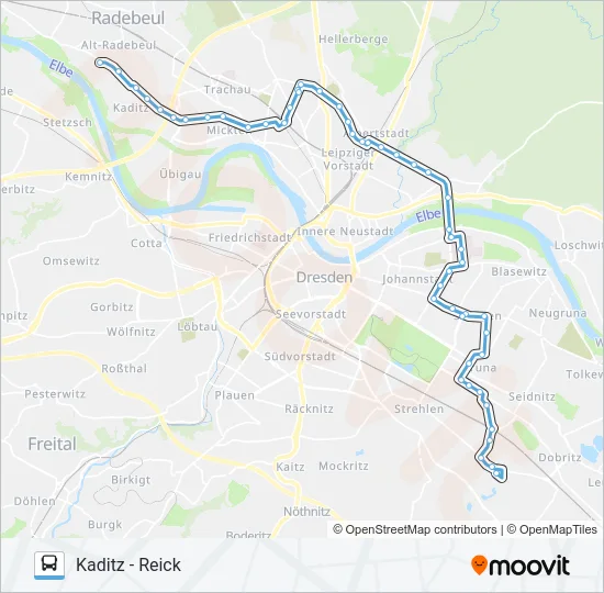 64 Bus Line Map
