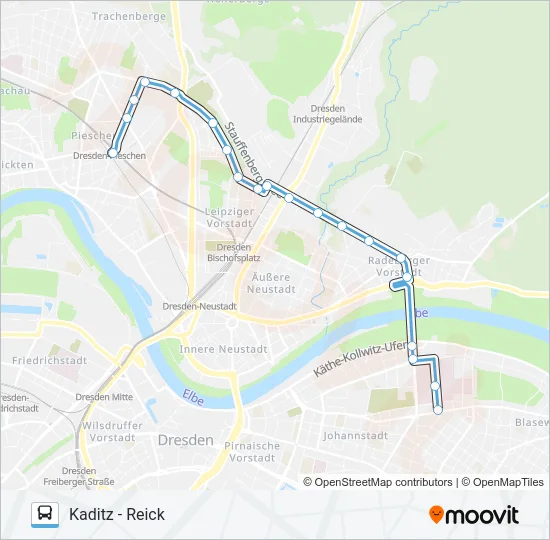 64 Bus Line Map