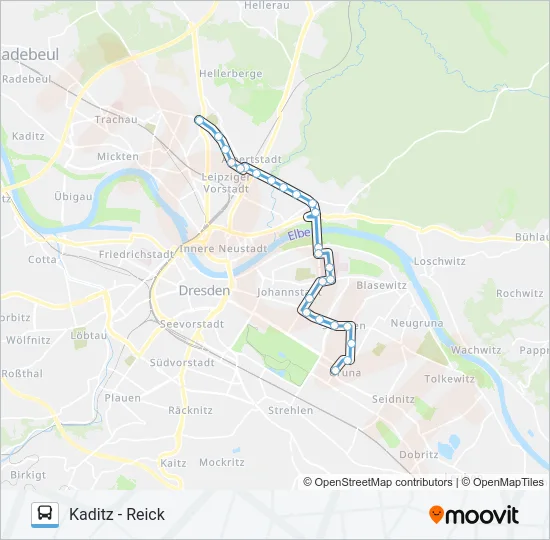 64 Bus Line Map