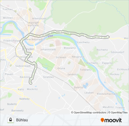 11 light rail Line Map