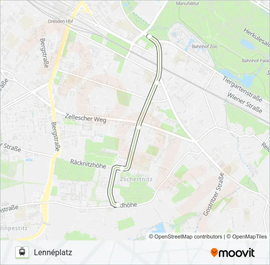 11 Light Rail Line Map