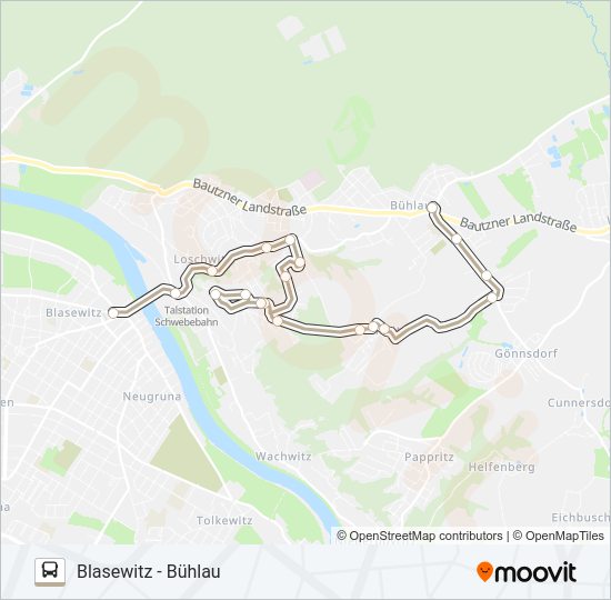 Автобус 84: карта маршрута