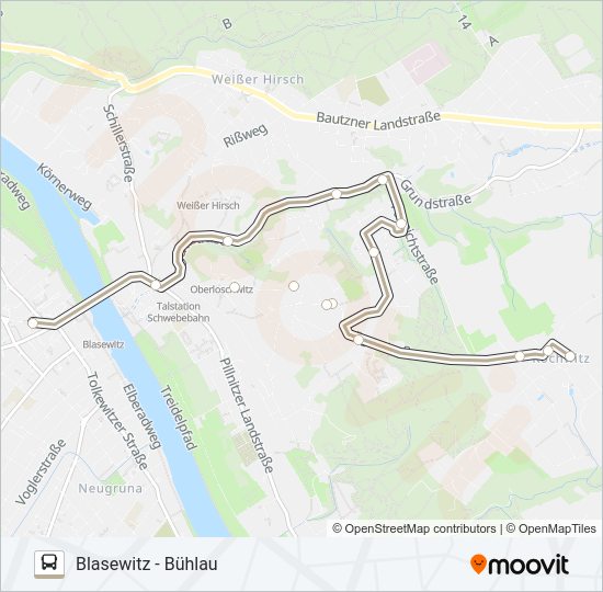 Автобус 84: карта маршрута