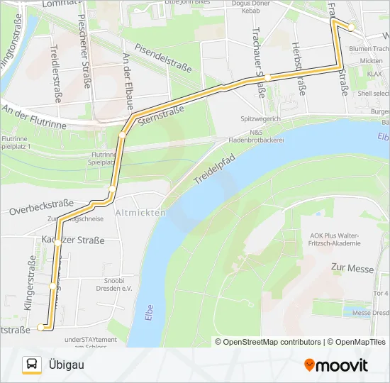 79 (ALITA) Bus Line Map