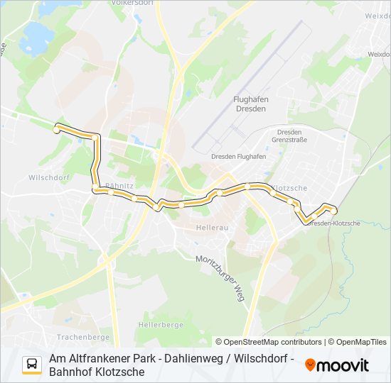 70 (ALITA) bus Line Map