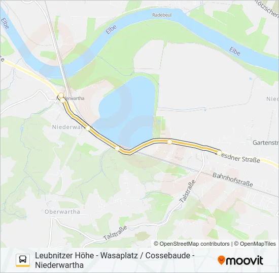 75 (ALITA) Bus Line Map