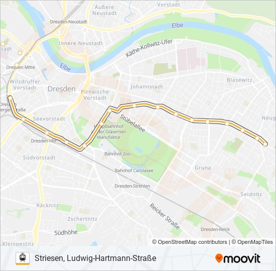 10 light rail Line Map