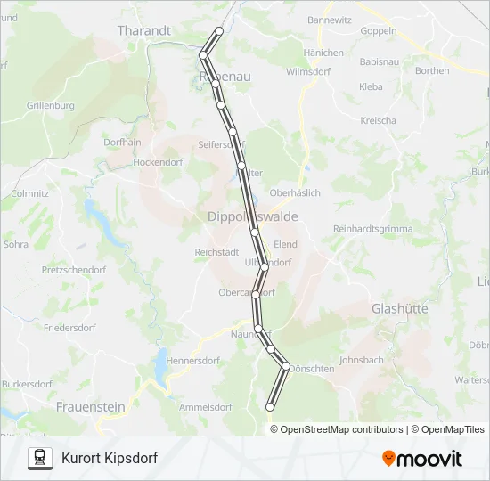 WTB Train Line Map