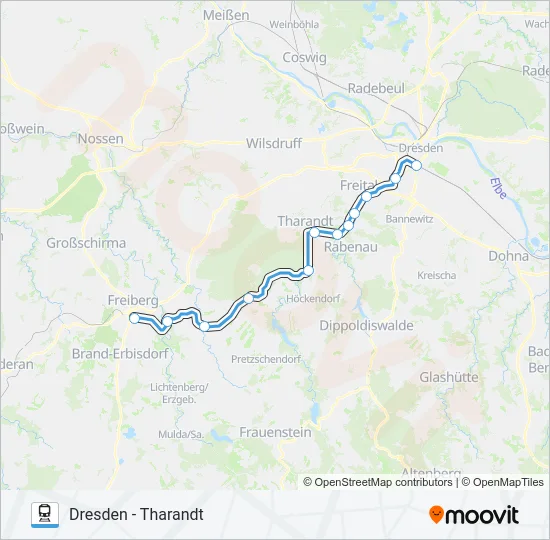 S3 Train Line Map