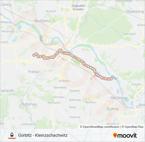 2 Light Rail Line Map