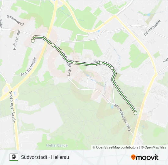 8 Light Rail Line Map