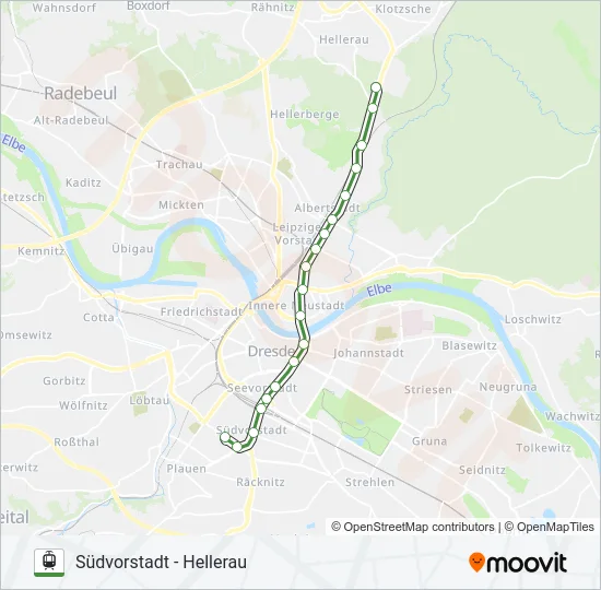 8 Light Rail Line Map