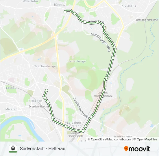 8 Light Rail Line Map