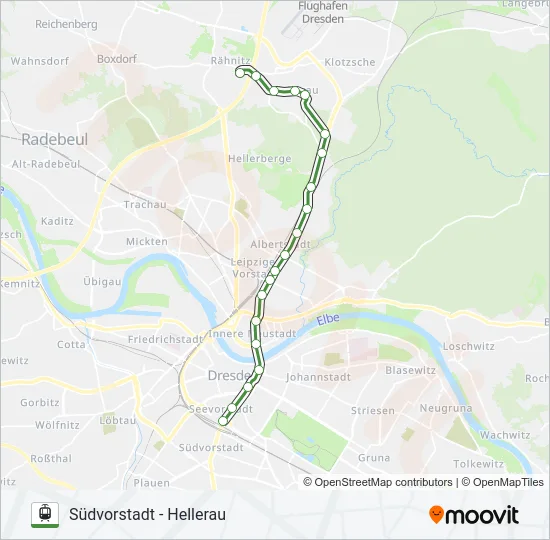 8 Light Rail Line Map