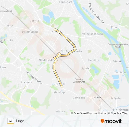 65 (ALITA) Bus Line Map