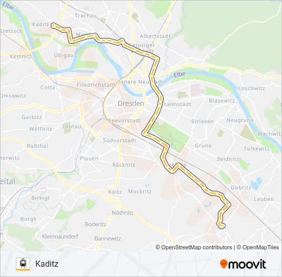 13 light rail Line Map