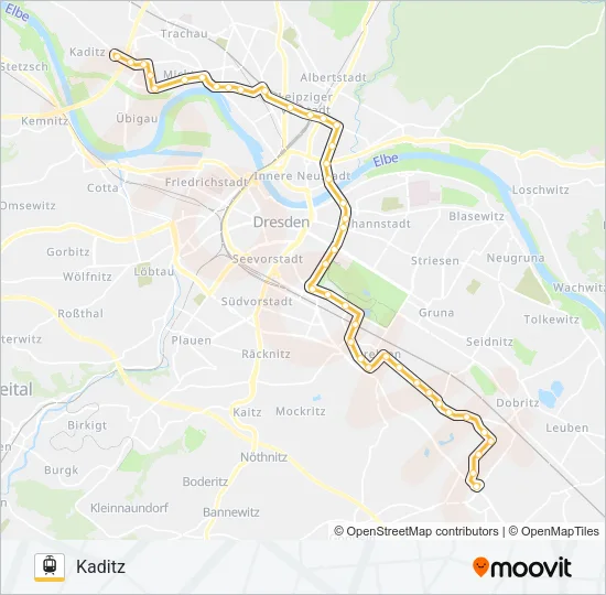 13 Light Rail Line Map