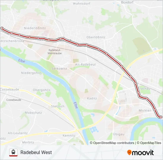 4 Light Rail Line Map