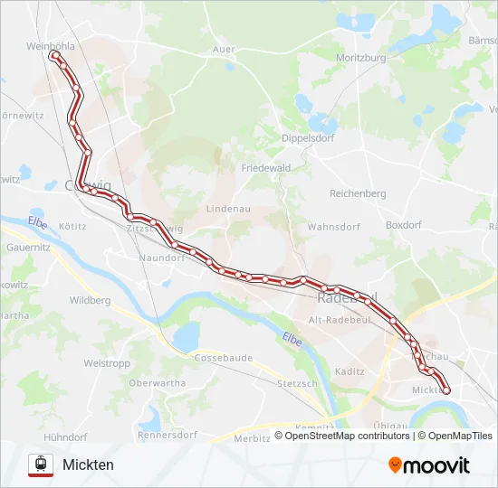 4 Light Rail Line Map