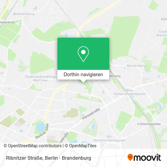 Ribnitzer Straße Karte