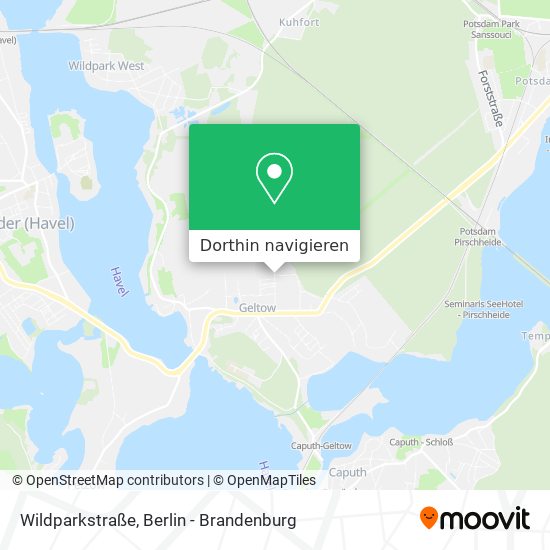 Wildparkstraße Karte