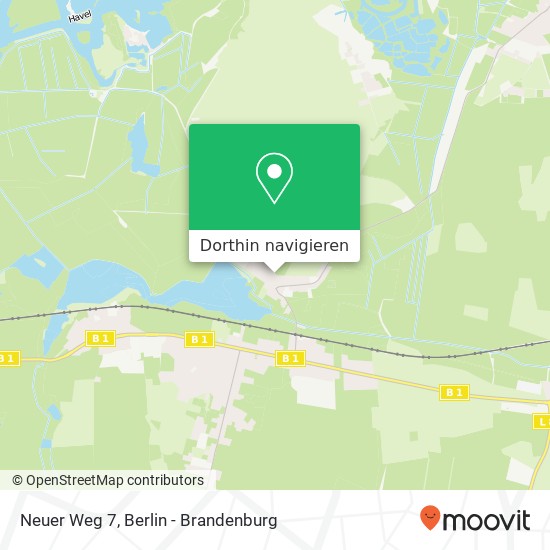Neuer Weg 7, Götz, 14550 Groß Kreutz (Havel) Karte