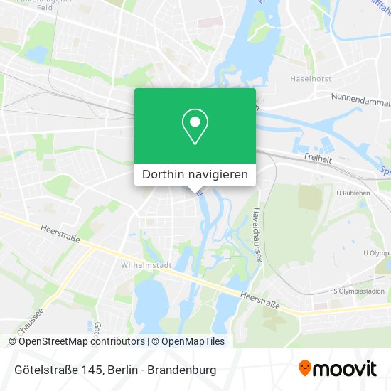Götelstraße 145 Karte