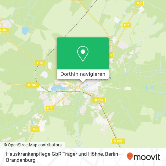 Hauskrankenpflege GbR Träger und Höhne, Leipziger Straße 4 Karte