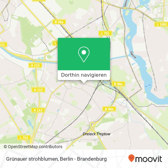 Grünauer strohblumen, Altglienicke, 12524 Berlin Karte