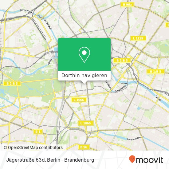 Jägerstraße 63d, Mitte, 10117 Berlin Karte