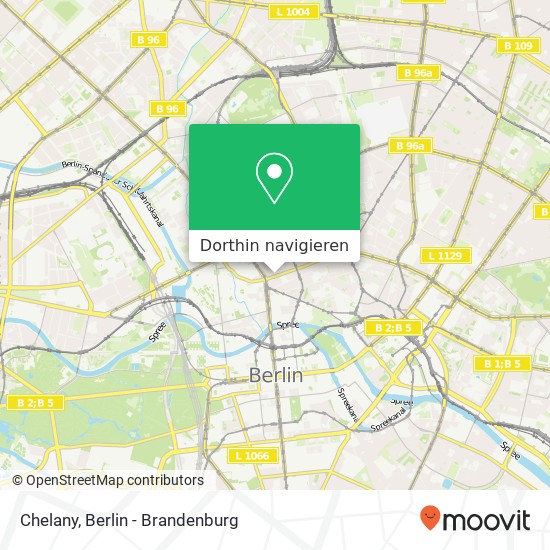 Chelany, Torstraße Karte