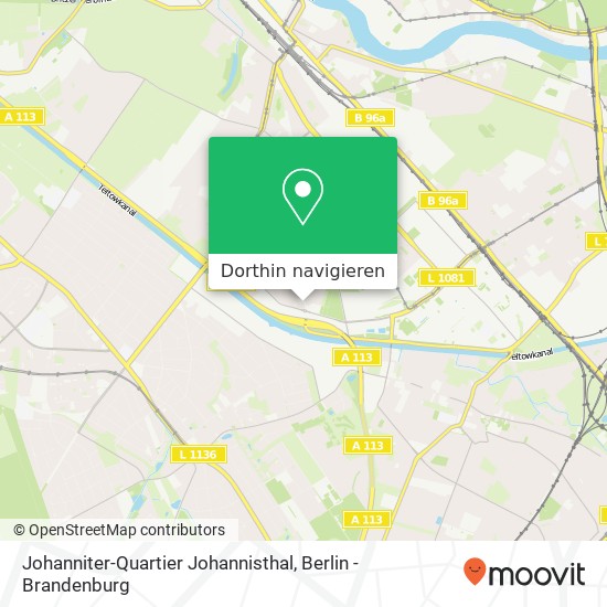 Johanniter-Quartier Johannisthal, Straße am Flugplatz 43 Karte