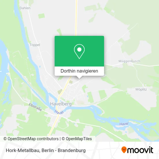 Hork-Metallbau Karte