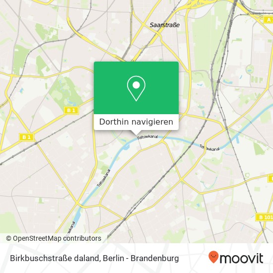 Birkbuschstraße daland, Steglitz, 12167 Berlin Karte